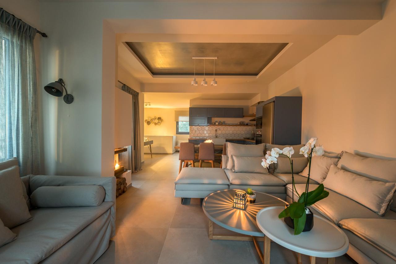 Ambeli Luxury Villa Megalochori  Exterior foto